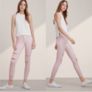 J Brand Pink Skinny Jeans